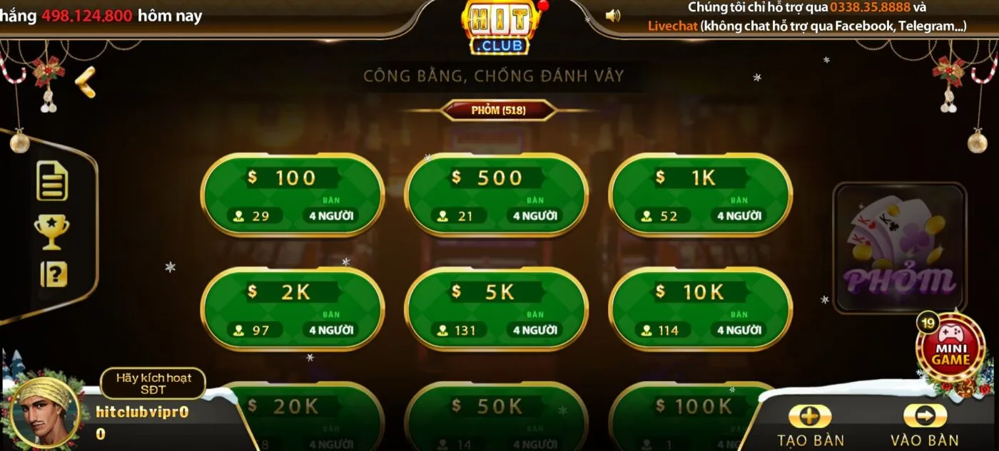 phỏm hit club